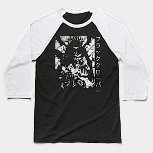 Demon clover black Baseball T-Shirt